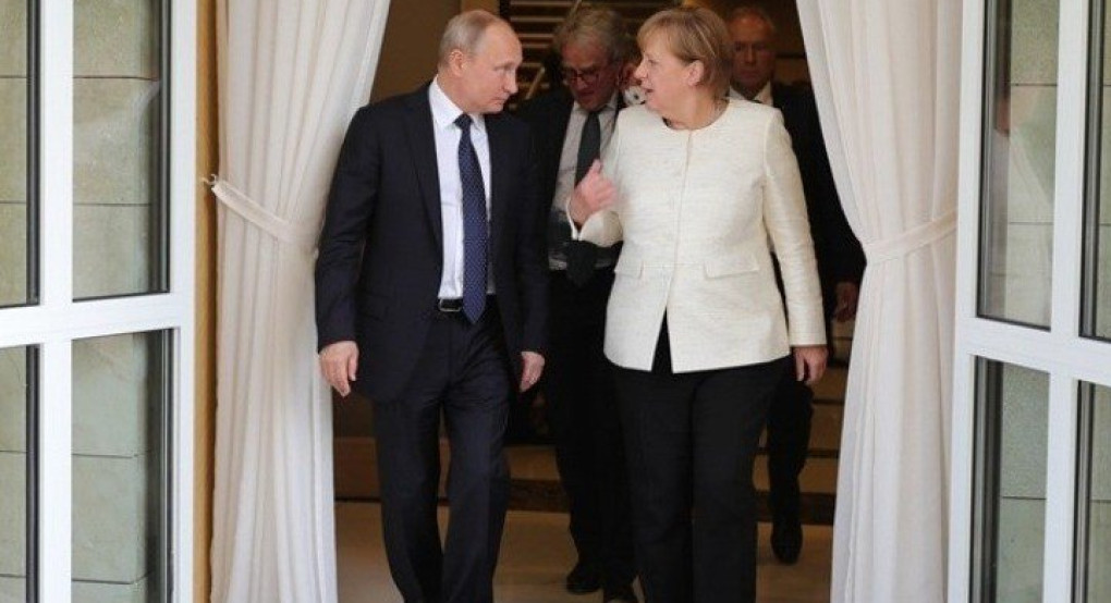 Συνάντηση Πούτιν-Μέρκελ στη Μόσχα