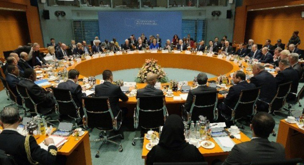 Διάσκεψη του Βερολίνου: Συμφωνία κατάπαυσης του πυρός και τήρησης του εμπάργκο όπλων