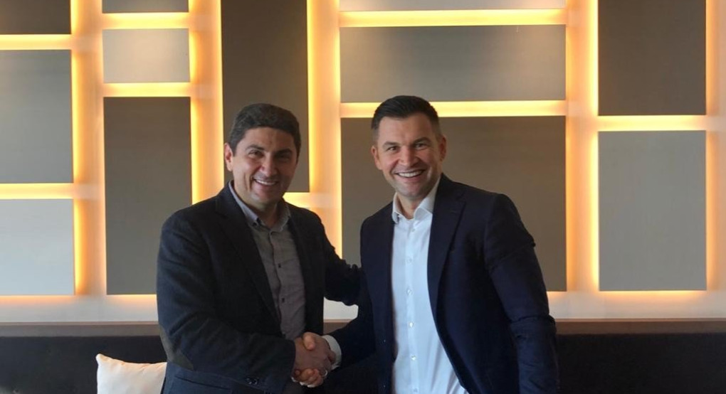 Συνάντηση Λευτέρη Αυγενάκη με τον Ρουμάνο  Υπουργό Αθλητισμού και Νεότητας