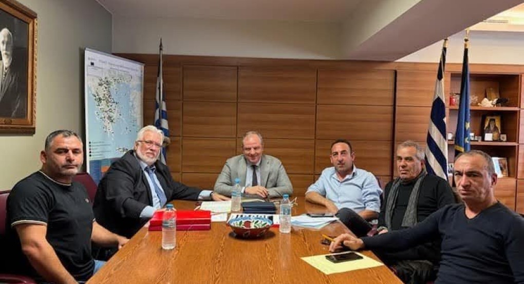 Συνάντηση Υφυπουργού Αγροτικής Ανάπτυξης με Παραγωγούς της Κορινθίας: Στο επίκεντρο οι λύσεις για την άρδευση και την ανάπτυξη του πρωτογενούς τομέα Συνάντηση Υφυπουργού Αγροτικής Ανάπτυξης με Παραγωγούς της Κορινθίας: Στο επίκεντρο οι λύσεις για την άρδευση και την ανάπτυξη του πρωτογενούς τομέα