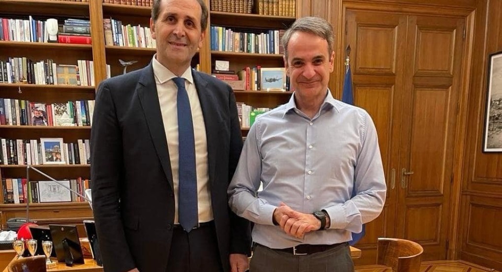 Συνάντηση Μητσοτάκη- Βεσυρόπουλου: Σημαντικά έργα για την Αλεξάνδρεια