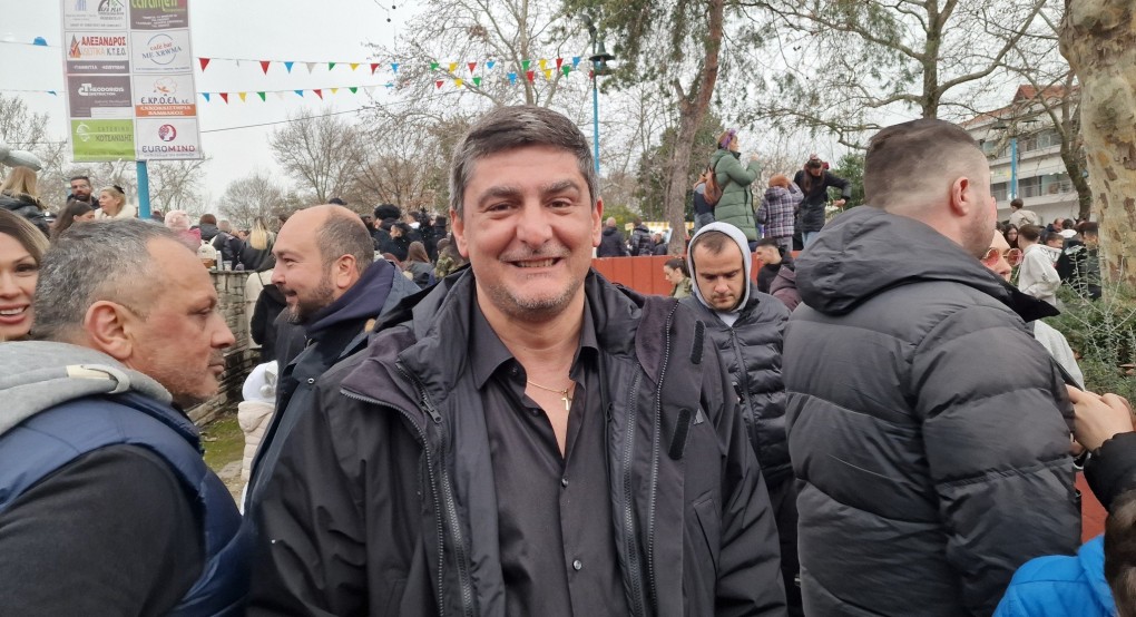 Ικανοποιημένος ο Στάθης Φουντουκίδης από το καρναβάλι της Κρύας Βρύσης Ικανοποιημένος ο Στάθης Φουντουκίδης από το καρναβάλι της Κρύας Βρύσης