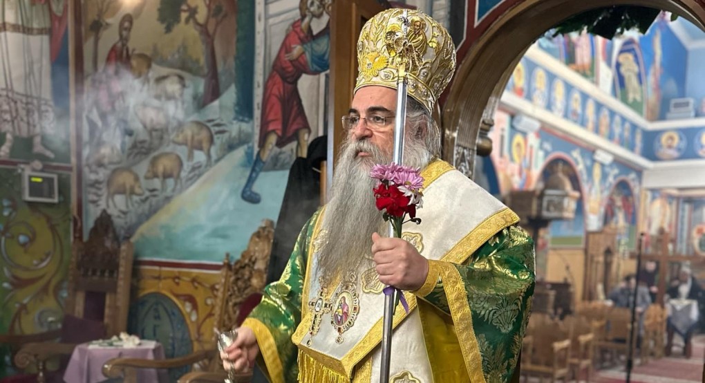Ο Επίσκοπος Αλμωπίας στους εορτασμούς της 25ης Μαρτίου στην Αριδαία
