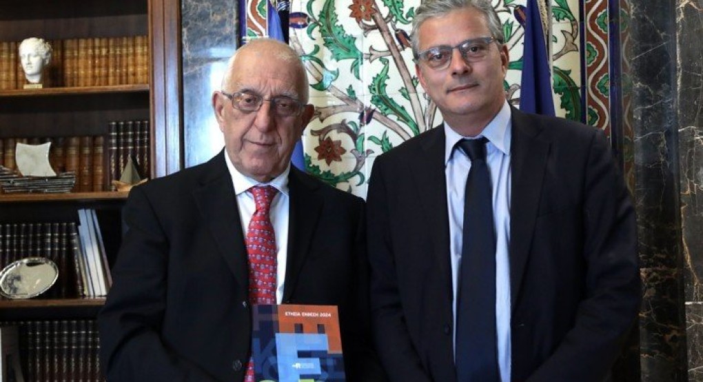 Στον Πρόεδρο της Βουλής των Ελλήνων κ. Νικήτα Κακλαμάνη  η Ετήσια Έκθεση του Συνηγόρου του Πολίτη