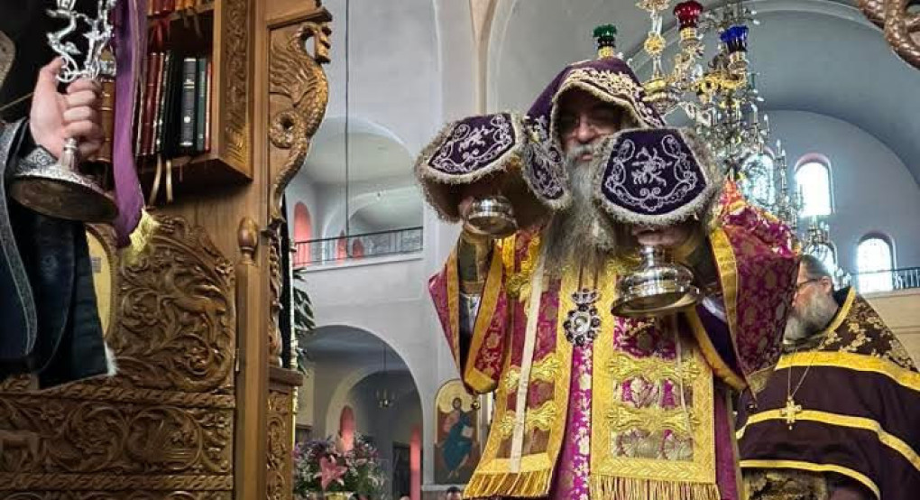 Ιερή κατάνυξη στον Ιερό Ναό Αγίου Στεφάνου Σκύδρας κατά την Αγία και Μεγάλη Εβδομάδα