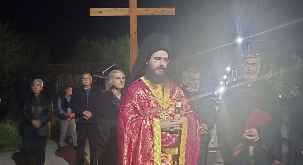 Κατανυκτική η Ακολουθία του Επιταφίου στον Ιερό Ναό Αγίου Αντωνίου Αριδαίας