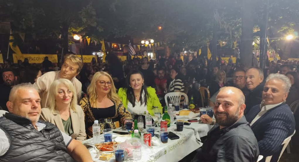 Η Αναστασία Δαρδανελιώτη στα 41α Ζωοδόχεια της Ευξείνου Λέσχης Γιαννιτσών