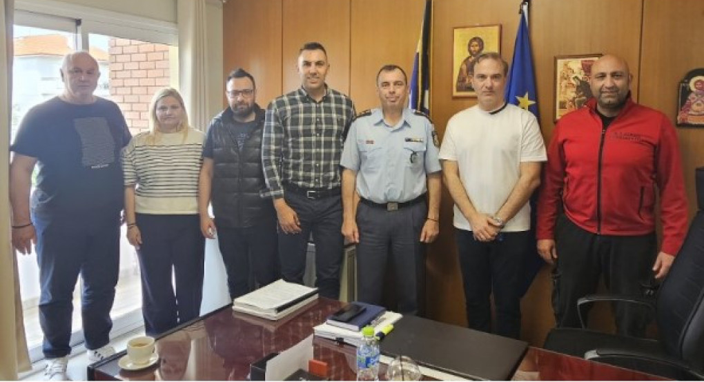 Συνάντηση της Ένωσης Αξιωματικών με τον Διευθυντή της Διεύθυνσης Αστυνομίας Κιλκίς Συνάντηση της Ένωσης Αξιωματικών με τον Διευθυντή της Διεύθυνσης Αστυνομίας Κιλκίς