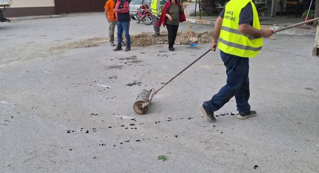 Συνεχίζεται η μάχη της καθημερινότητας στον Δήμο Αλμωπίας Συνεχίζεται η μάχη της καθημερινότητας στον Δήμο Αλμωπίας