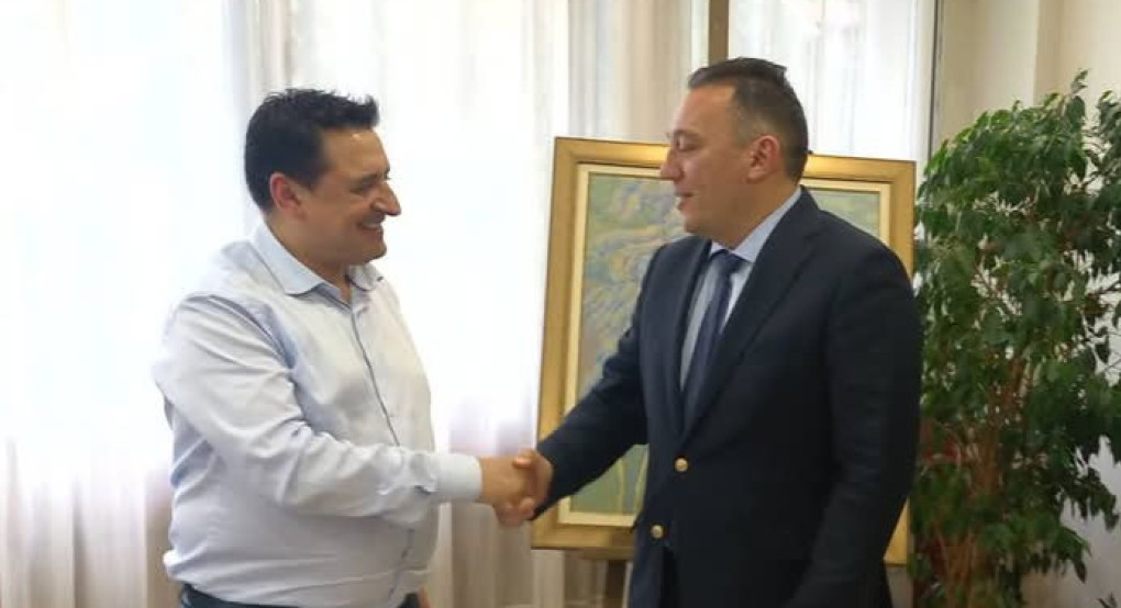 Συνάντηση του Δημάρχου Έδεσσας με τον Υφυπουργό Παιδείας
