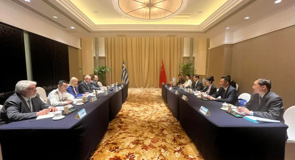 Συνάντηση Διονύση Σταμενίτη με τον Κινέζο Υφυπουργό Zhao Zenglian στο πλαίσιο του 7ου Διαλόγου Κίνας – Κεντρικής & Ανατολικής Ευρώπης Συνάντηση Διονύση Σταμενίτη με τον Κινέζο Υφυπουργό Zhao Zenglian στο πλαίσιο του 7ου Διαλόγου Κίνας – Κεντρικής & Ανατολικής Ευρώπης