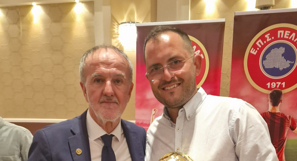 Στέφανος Μίντζας: Τιμητική Διάκριση από την ΕΠΣ Πέλλας για την Προσφορά του στην Αθλητική Δημοσιογραφία
