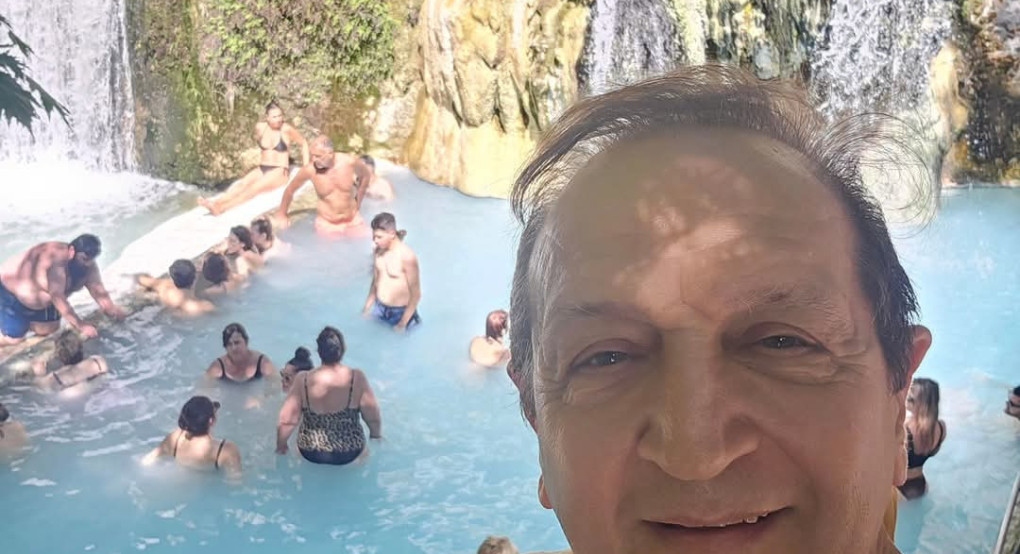 Ο Σπύρος Μπιμπίλας στα Λουτρά Πόζαρ – «Μαγευτική τοποθεσία, ευλογημένη φύση Ο Σπύρος Μπιμπίλας στα Λουτρά Πόζαρ – «Μαγευτική τοποθεσία, ευλογημένη φύση
