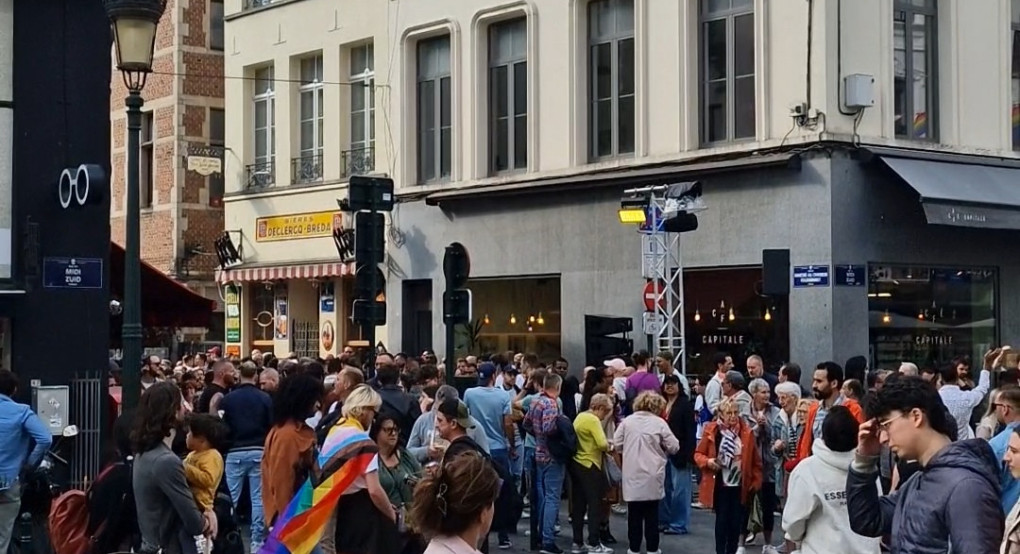 Μεγάλο Gay Pride στις Βρυξέλλες Μεγάλο Gay Pride στις Βρυξέλλες