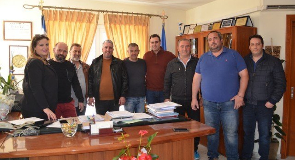 Συνάντηση της Δημάρχου Σκύδρας Κατερίνας Ιγνατιάδου με το νέο Δ.Σ. του Αγροτικού Συλλόγου Σκύδρας