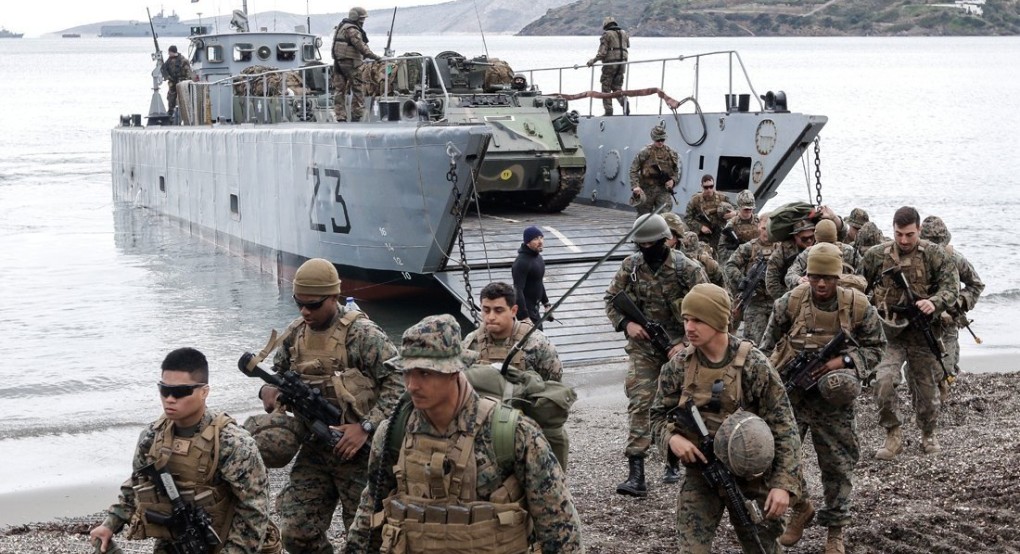 1.000 κομάντος από Ελλάδα, ΗΠΑ, Γαλλία αποβιβάστηκαν στη Σκύρο