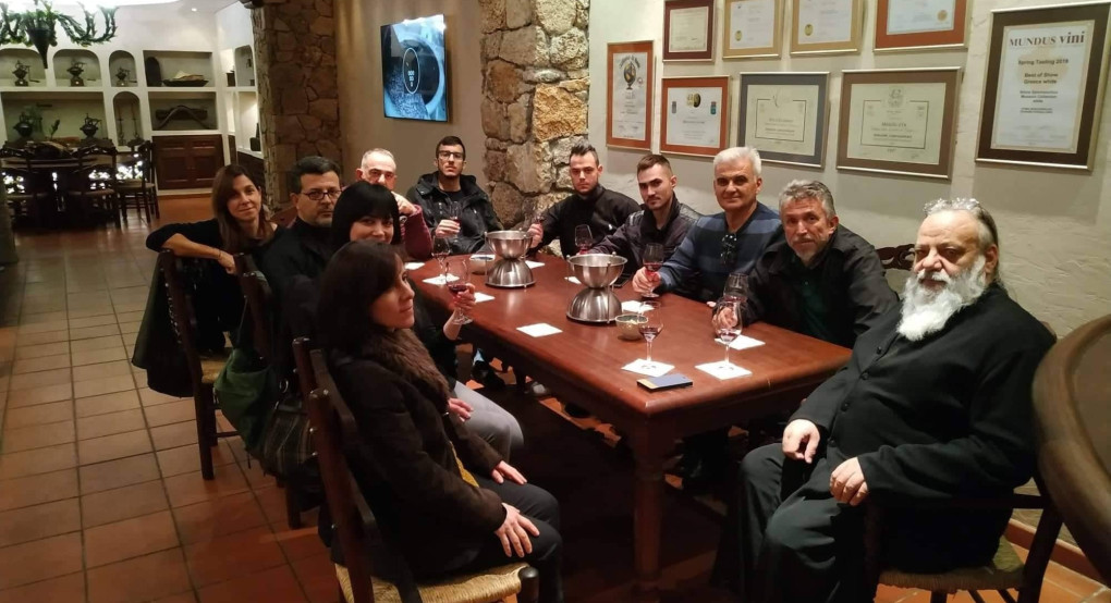 Οι Αμπελουργοί Οινολόγοι του ΙΕΚ ΑΡΙΔΑΙΑΣ σε γνωστό Κτήμα κρασιού 