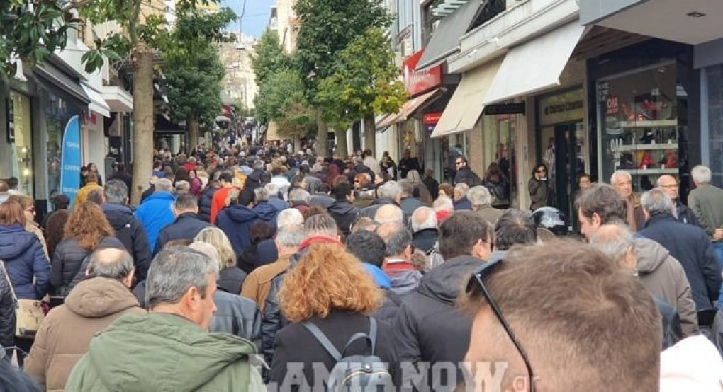 Πορεία για την μη εγκατάσταση προσφύγων στην Μαυρομαντήλα