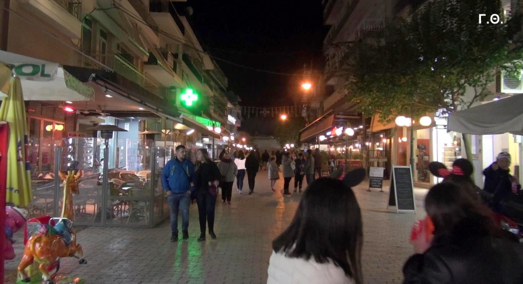 Ο Πεζόδρομος Γιαννιτσών το βράδυ της Τσικνοπέμπτης! (video)