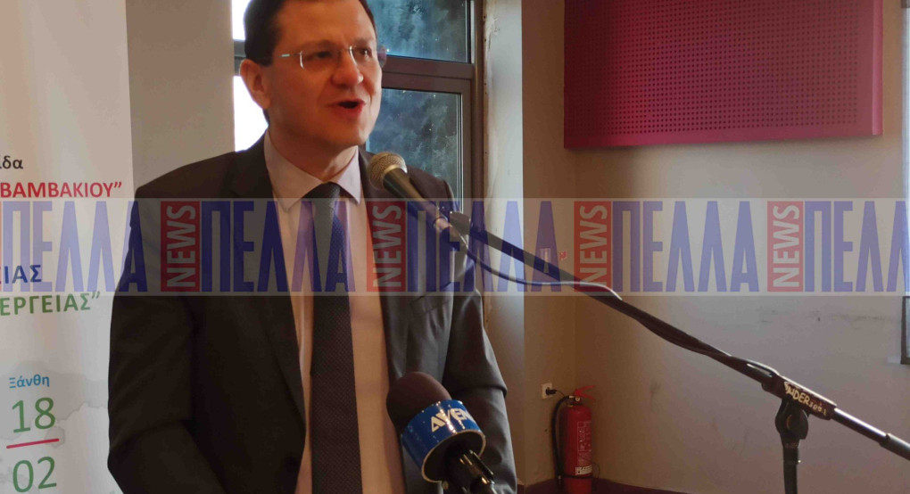 Γιαννιτσά: Ο Πρόεδρος του ΔΟΒ στο βήμα της εσπερίδας Βάμβακος