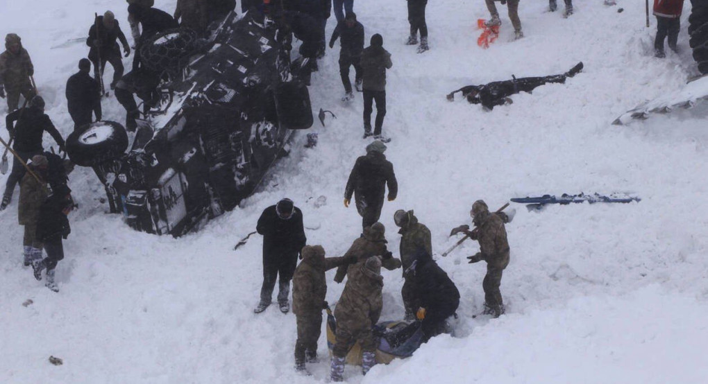 Τουρκία-Χιονοστιβάδα: Τουλάχιστον 21 νεκροί