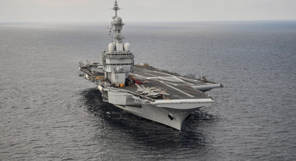 Κύπρος: Στο τεμάχιο 8 της ΑΟΖ το γαλλικό αεροπλανοφόρο Σαρλ ντε Γκωλ - Μήνυμα σε Άγκυρα 