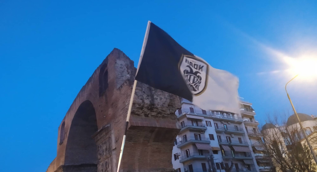 Ο Στέφανος Μίντζας και το pellanew.gr στην κινητοποίηση του ΠΑΟΚ