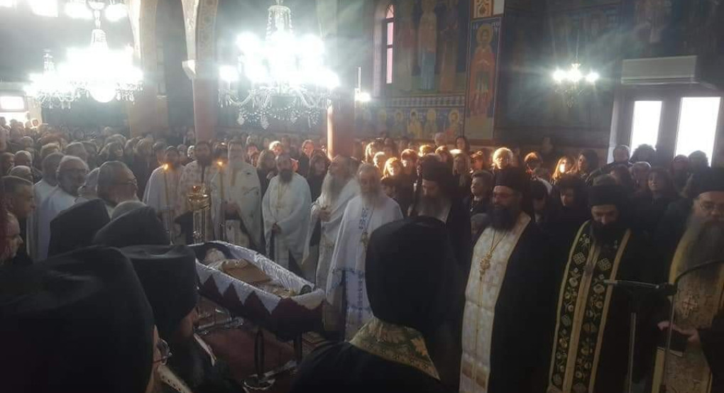 Ύστατο χαίρε στον πατέρα Κωνσταντίνο Γεωργιάδη 