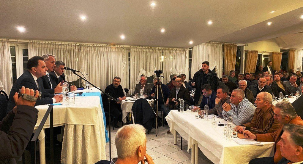 Εποικοδομητικός διάλογος του ΥπΑΑΤ, Μ. Βορίδη με αγρότες σε Θεσσαλία και Κεντρική Μακεδονία