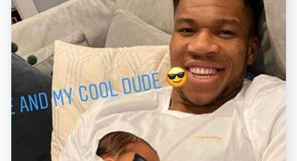 Στιγμές απόλυτης ευτυχίας για τον Γιάννη 