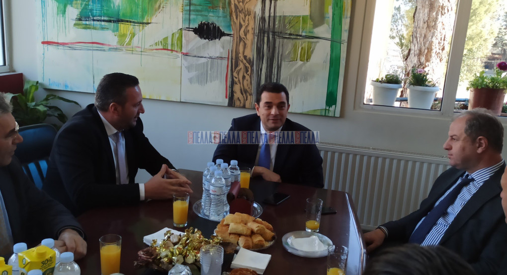 Σύσκεψη με τον Υφυπουργό Αγροτικής Ανάπτυξης στο Δήμο Αλμωπίας 