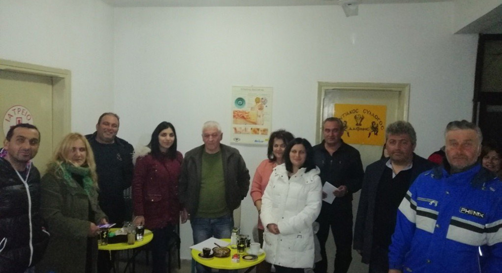 Η ομάδα πολιτών του Δ. Σκύδρας συνεχίζει τη δράση της για το λαθρομεταναστευτικό-συνάντηση στη Δάφνη