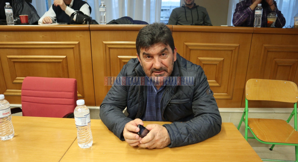 O δραστήριος και διεκδικητικός πρόεδρος της Θηριόπετρας 