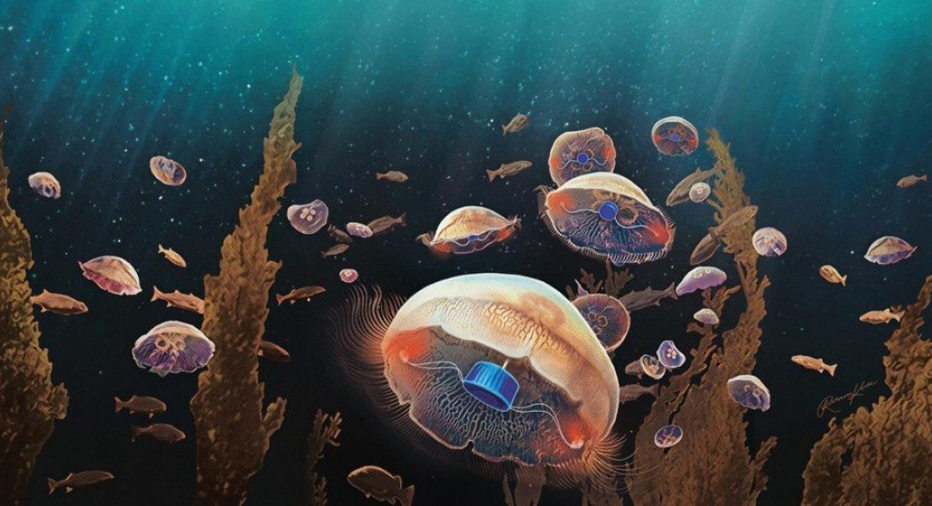 Δημιουργήθηκε η πρώτη βιονική μέδουσα -Κολυμπάει τρεις φορές πιο γρήγορα από την κανονική