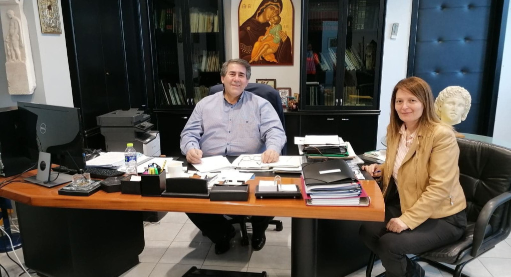 Δ.Τζαμτζής: «Υλοποιείται ένα σημαντικό έργο βελτίωσης της οδικής κυκλοφορίας και ασφάλειας σε μία περιοχή με τουριστικό και αναπτυξιακό ενδιαφέρον» 