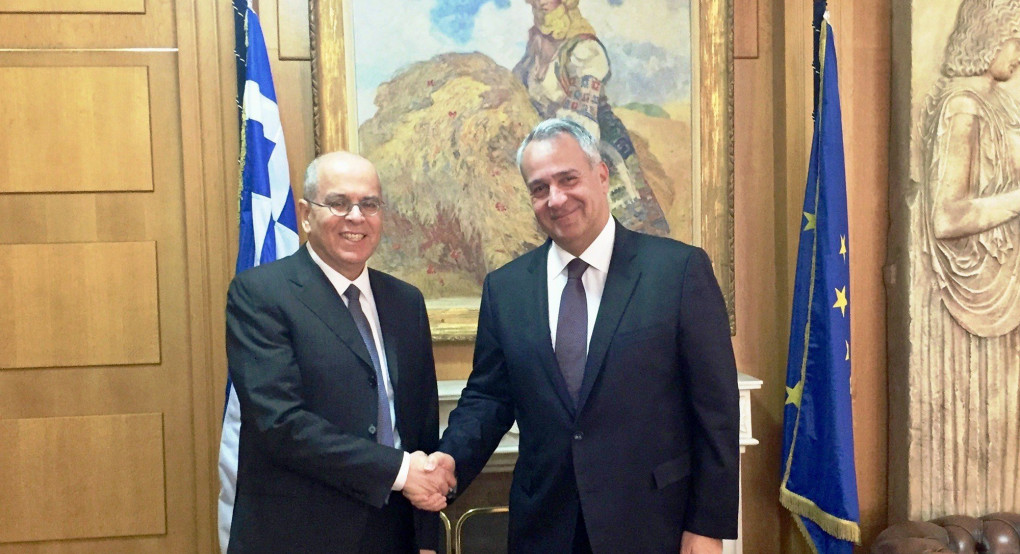 Συνάντηση του ΥπΑΑΤ, Μ.Βορίδη με τον Ισραηλινό Πρέσβη Γιόσι Αμράνι -Επενδυτικές ευκαιρίες και στενότερη συνεργασία Ελλάδος 