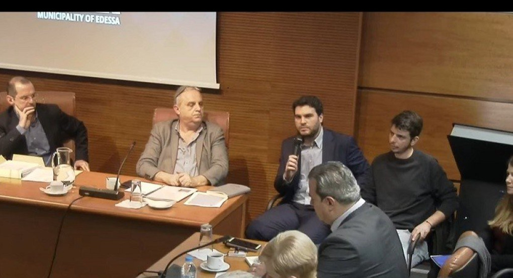 Το Δημοτικό Συμβούλιο της Έδεσσας ενημέρωσε η εταιρία EDIL HELLAS ATEBE για την κατασκευή δικτύου διανομής φυσικού αερίου στην Έδεσσα