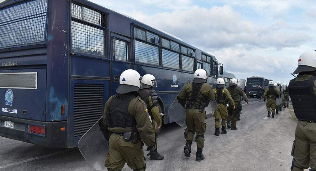 Μυτιλήνη: Αναχώρησαν οι αστυνομικές δυνάμεις από το νησί