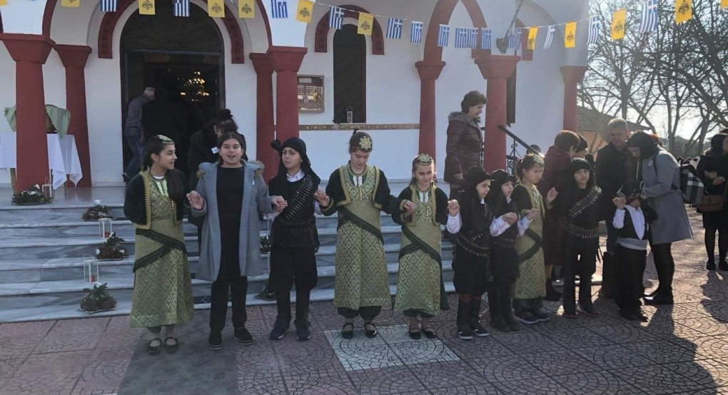 Τιμήθηκε ο Άγιος Χαράλαμπος στη Παραλιμνη Πέλλας 