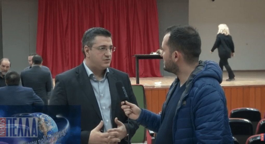 Ο Απόστολος Τζιζτικώστας στο pellanews.gr