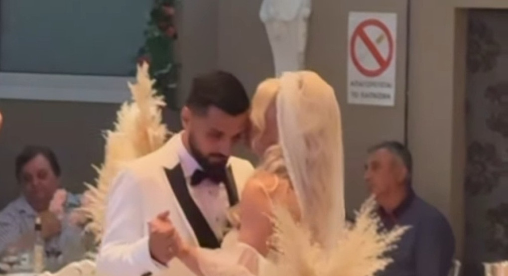 Ο Σκυδραίος ποδοσφαιριστής Γρήγορης Κυζιρίδης παντρεύτηκε την αγαπημένη του Τόνια Ο Σκυδραίος ποδοσφαιριστής Γρήγορης Κυζιρίδης παντρεύτηκε την αγαπημένη του Τόνια