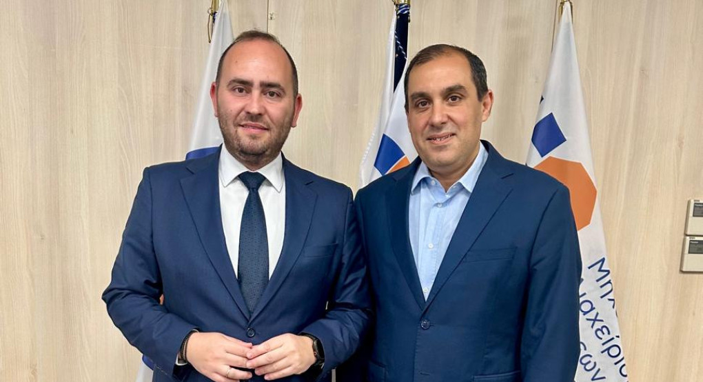 Συνάντηση Λάκη Βασιλειάδη με Υφυπουργό Κλιματικής Κρίσης & Πολιτικής Προστασίας Συνάντηση Λάκη Βασιλειάδη με Υφυπουργό Κλιματικής Κρίσης & Πολιτικής Προστασίας