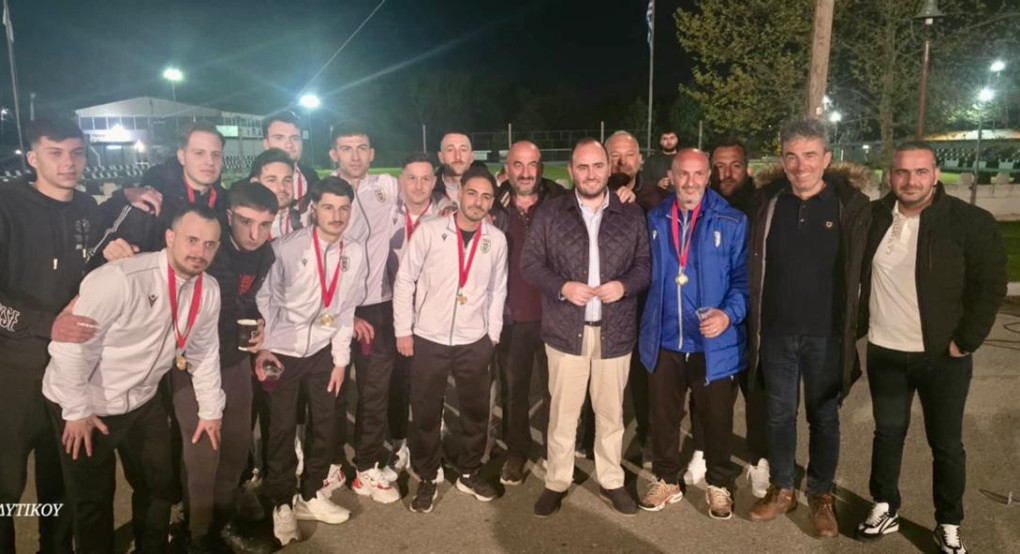 Συγχαρητήρια Λάκη Βασιλειάδη στον ΠΑΟΚ Δυτικού για την επιτυχία του