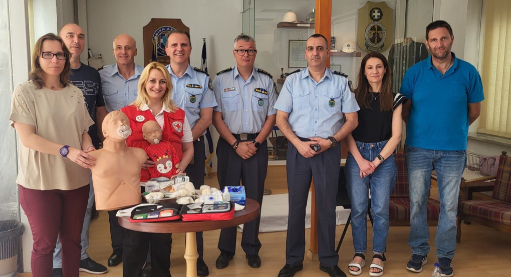 Διεύθυνση Αστυνομίας Πέλλας- Διήμερη εκπαίδευση "Παροχής Πρώτων Βοηθειών" Διεύθυνση Αστυνομίας Πέλλας- Διήμερη εκπαίδευση "Παροχής Πρώτων Βοηθειών"