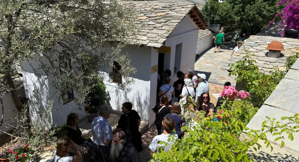 Ημερήσια προσκυνηματική εκδρομή στη Θάσο με τον Θεοφιλέστατο Επίσκοπο Αλμωπίας – Προσκύνημα στον Ταξιάρχη Αρχάγγελο Μιχαήλ Ημερήσια προσκυνηματική εκδρομή στη Θάσο με τον Θεοφιλέστατο Επίσκοπο Αλμωπίας – Προσκύνημα στον Ταξιάρχη Αρχάγγελο Μιχαήλ