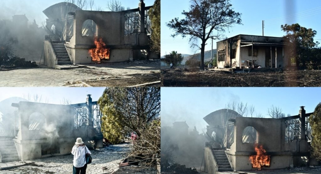 Φωτιά στην Παλαιά Φώκαια: Σε επιφυλακή για τις αναζωπυρώσεις - Κατεστραμμένα σπίτια άφησε πίσω του η πύρινη λαίλαπα Φωτιά στην Παλαιά Φώκαια: Σε επιφυλακή για τις αναζωπυρώσεις - Κατεστραμμένα σπίτια άφησε πίσω του η πύρινη λαίλαπα