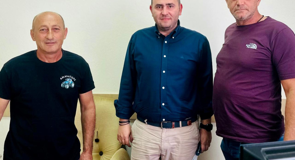 Συνάντηση Λάκη Βασιλειάδη με τους Προέδρους και μέλη των ΤΟΕΒ Ακρολίμνης& Κρύας Βρύσης για το αρδευτικό πρόβλημα Συνάντηση Λάκη Βασιλειάδη με τους Προέδρους και μέλη των ΤΟΕΒ Ακρολίμνης& Κρύας Βρύσης για το αρδευτικό πρόβλημα