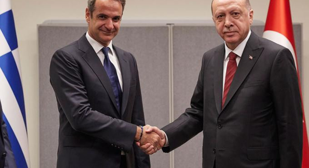 Συνομιλία Μητσοτάκη-Ερντογάν στη Χάγη: «Θέσαμε τα θέματα που έπρεπε» Συνομιλία Μητσοτάκη-Ερντογάν στη Χάγη: «Θέσαμε τα θέματα που έπρεπε»