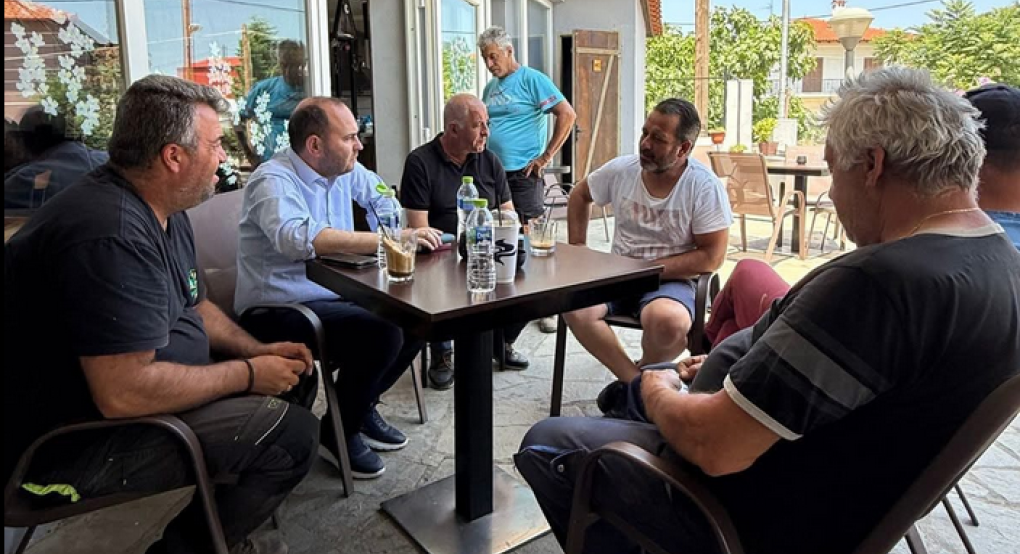 Λάκης Βασιλειάδης: Επίσκεψη σε πληγείσες περιοχές της Βεγορίτιδας