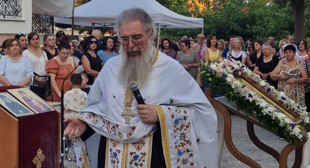 Λαμπρή Πανήγυρη του Αγίου Παϊσίου στα Γιαννιτσά – Ο π. Ιωάννης Σπυρίδης φέρει τον Άγιο στην καρδιά της πόλης και των ανθρώπων